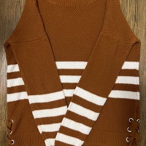 Classy Pink Rose Sweater